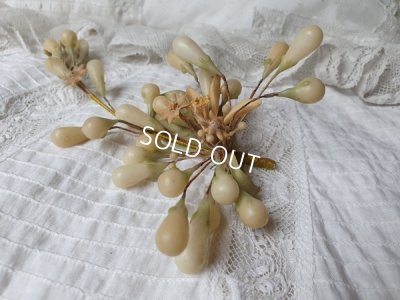 画像12: アンティークワックスフラワーティアラセット