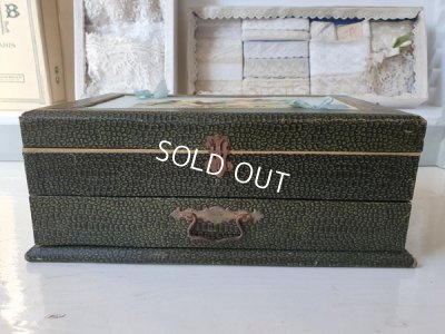 画像14: アンティークソーイングセット