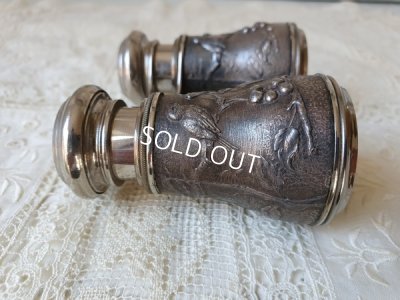 画像8: アンティーク小鳥レリーフ双眼鏡