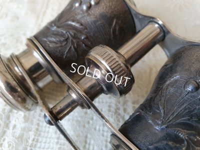 画像7: アンティーク小鳥レリーフ双眼鏡