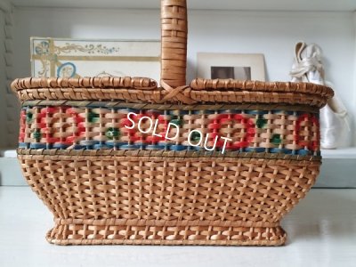 画像5: アンティークフレンチローズバスケット