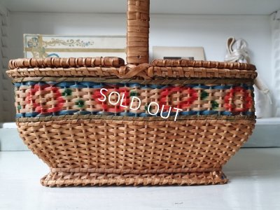 画像3: アンティークフレンチローズバスケット