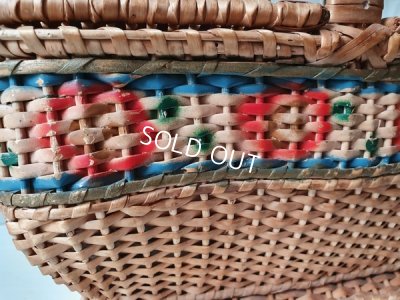 画像6: アンティークフレンチローズバスケット