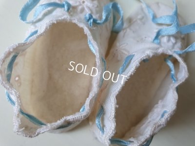 画像4: アンティークカット刺繍ベビーシューズ