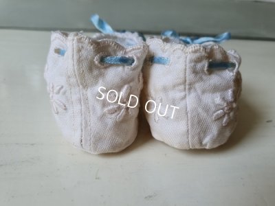 画像8: アンティークカット刺繍ベビーシューズ