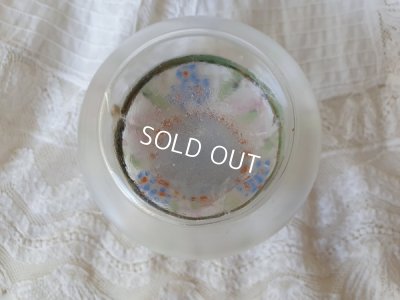 画像10: アンティークローズ柄パウダージャー