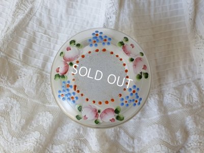 画像13: アンティークローズ柄パウダージャー