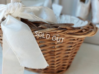 画像13: リボン装飾バスケット