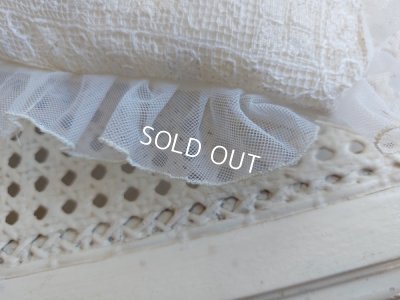 画像7: アンティークレースクッション