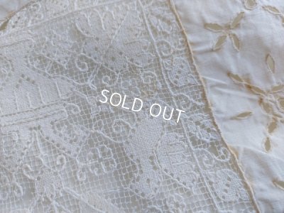 画像12: アンティークレースクッション