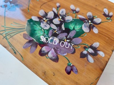 画像3: モシュリンヌすみれ柄ボックス