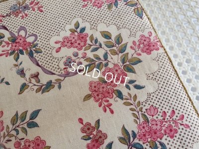 画像4: アンティークリボンと花かご柄カルトナージュボックス