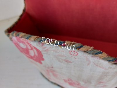 画像9: アンティークカルトナージュローズ柄ケース