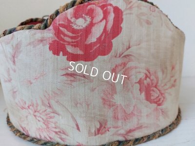 画像2: アンティークカルトナージュローズ柄ケース