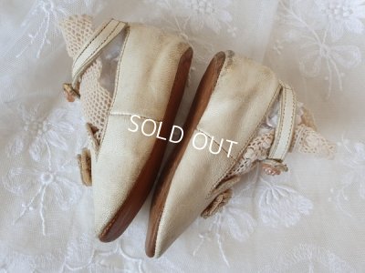 画像6: アンティークベビーシューズ