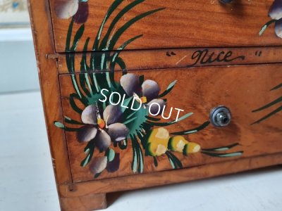 画像8: モシュリンヌすみれとミモザ柄ドロワー