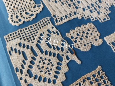 画像5: アンティーククロッシェ編みレースサンプラー