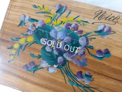 画像3: モシュリンヌすみれとミモザ柄クッション付きボックス