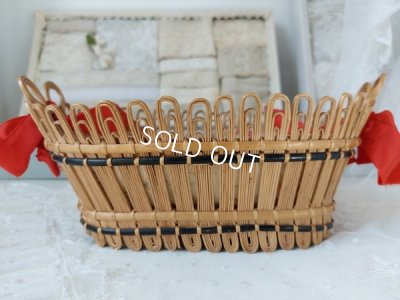 画像8: フレンチファブリック装飾バスケット
