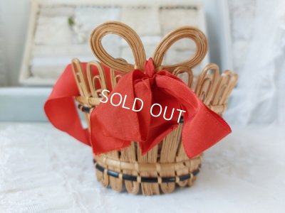 画像10: フレンチファブリック装飾バスケット