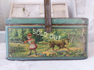 画像7: 赤ずきんちゃんパニエ缶