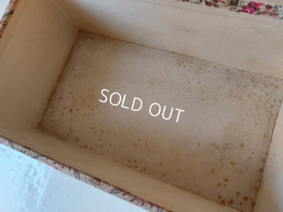 画像13: 花かご柄カルトナージュボックス