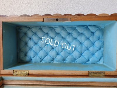 画像12: クッション付きモシュリンヌツバメ柄ボックス