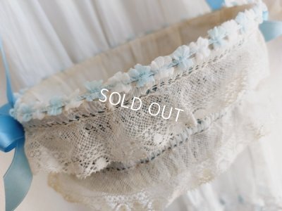 画像7: アンティークレースパニエ