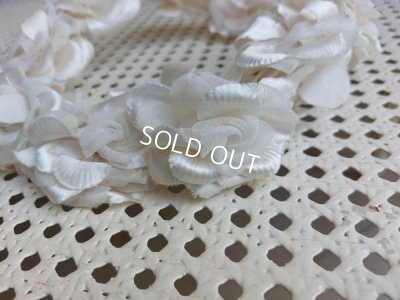 画像4: アンティーク布花冠