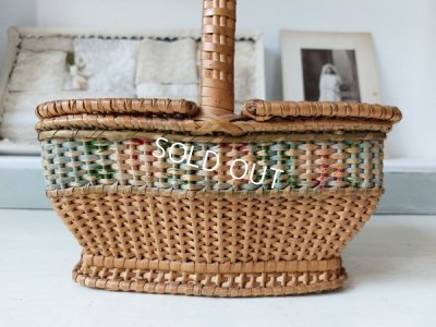 画像3: アンティークローズパニエ