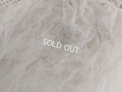 画像18: アンティークベール付ワックスフラワーティアラ