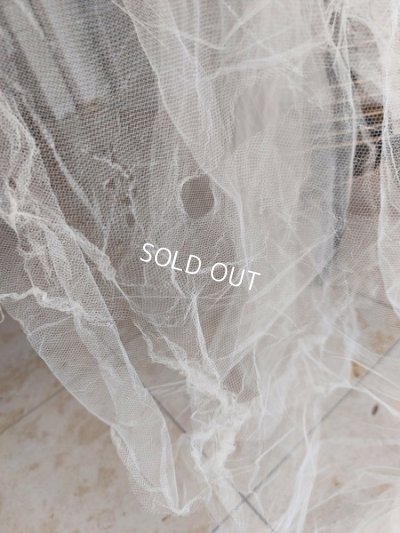 画像7: アンティークベール付ワックスフラワーティアラ