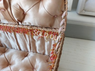 画像14: アンティークソーイングバスケット