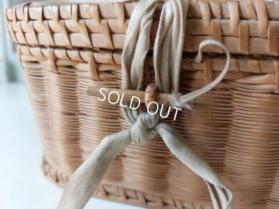 画像6: アンティークソーイングバスケット