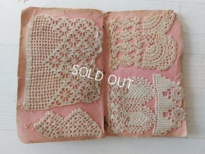 画像2: アンティーククロッシェ編み刺繍サンプラー
