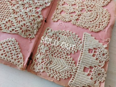 画像3: アンティーククロッシェ編み刺繍サンプラー