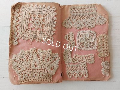 画像4: アンティーククロッシェ編み刺繍サンプラー