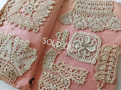 画像5: アンティーククロッシェ編み刺繍サンプラー
