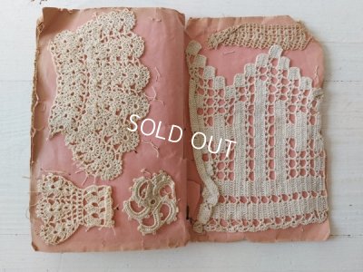 画像6: アンティーククロッシェ編み刺繍サンプラー