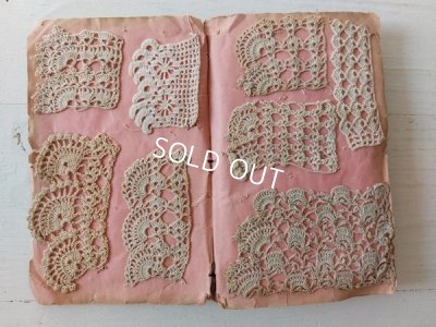 画像7: アンティーククロッシェ編み刺繍サンプラー