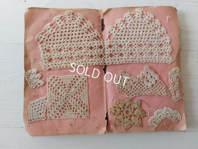 画像11: アンティーククロッシェ編み刺繍サンプラー