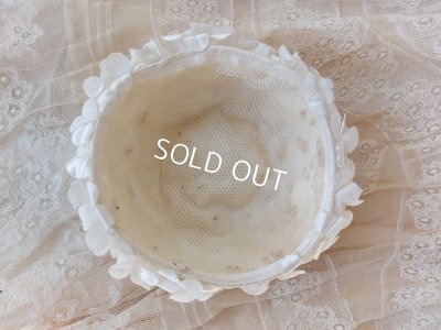 画像11: アンティーク布花ハット