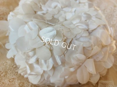 画像7: アンティーク布花ハット