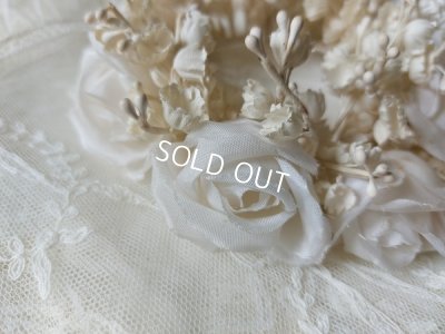 画像5: アンティークすずらんとローズの花冠