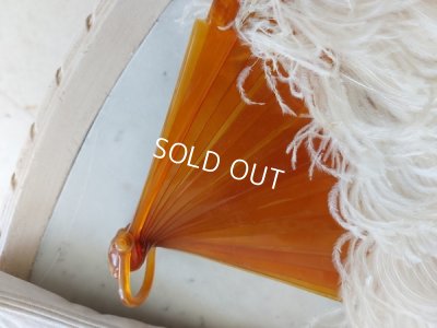 画像7: アンティークフェアザーファン