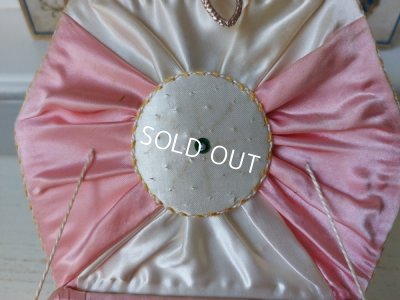 画像4: アンティーク布花装飾のガラスケース