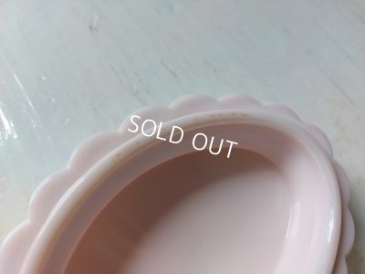 画像3: オパリンガラス小鳥柄ソープディッシュ