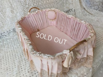 画像17: アンティークレース装飾バスケット