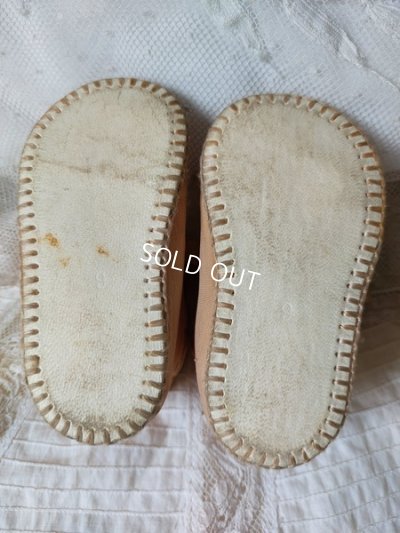 画像8: アンティークリボン装飾ベビーシューズ