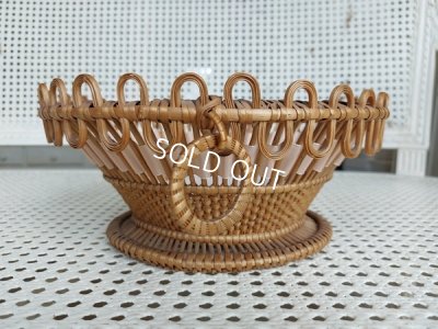 画像4: クッション付きリボン装飾バスケット